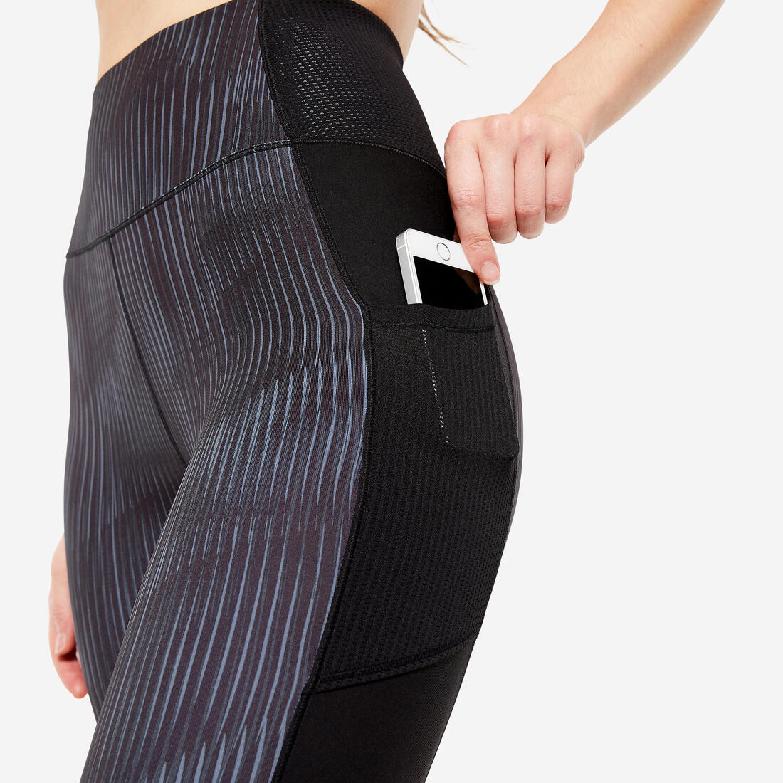Legging de sport respirant avec poche de téléphone femme