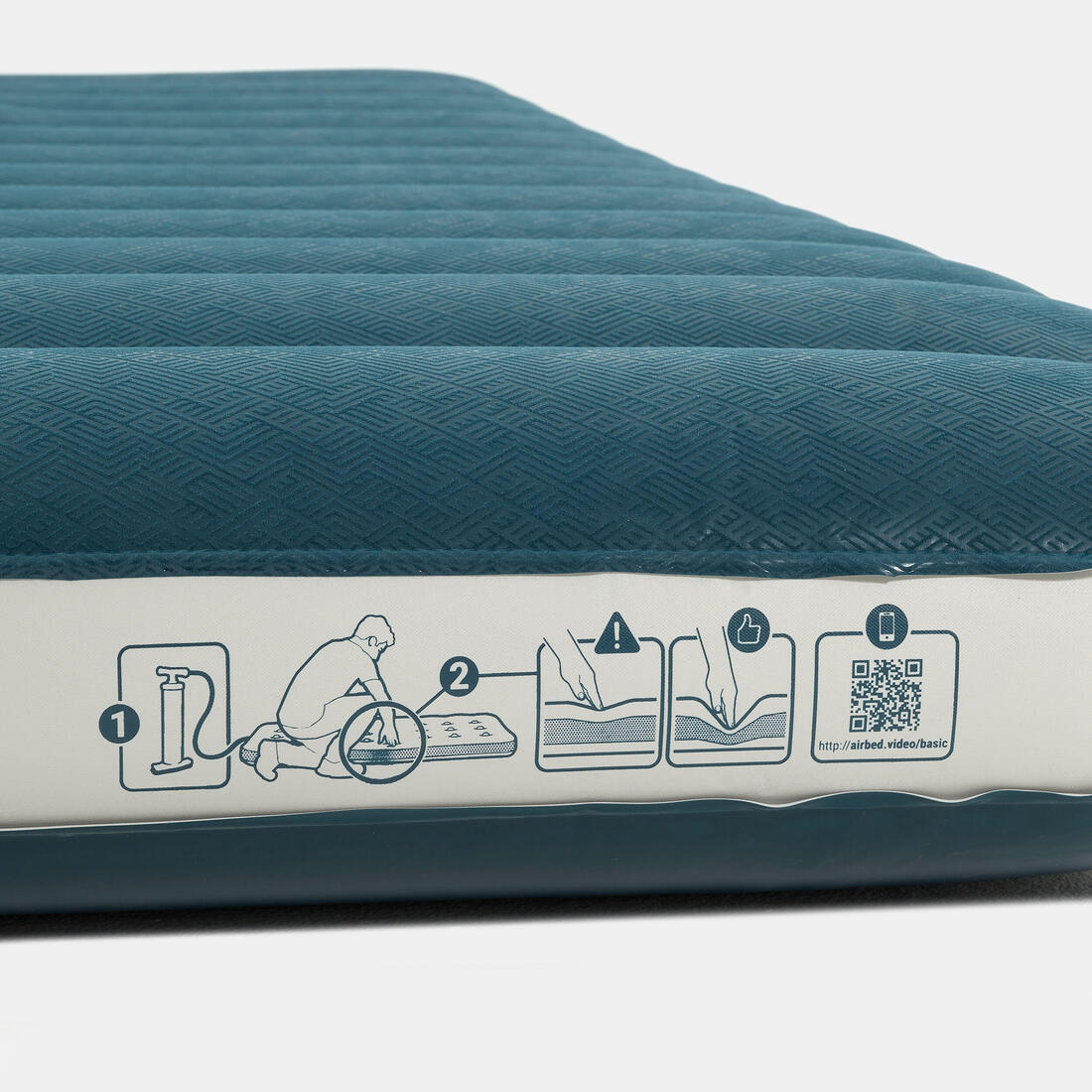 Matelas gonflable de camping 2 personnes, 200x120cm, Air comfort