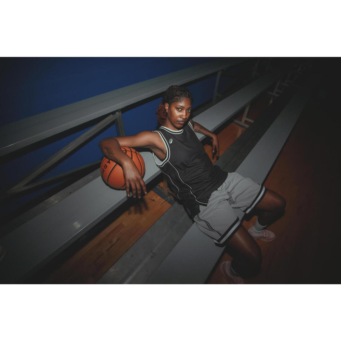 Maillot de Basketball sans manche réversible Adulte - TANK 500