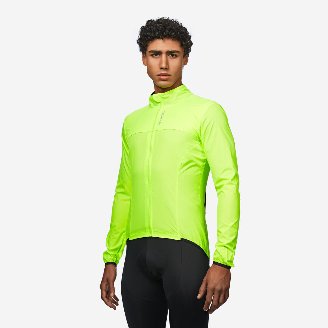 COUPE-VENT VELO ROUTE MANCHES LONGUES HOMME - RACER ULTRA-LIGHT