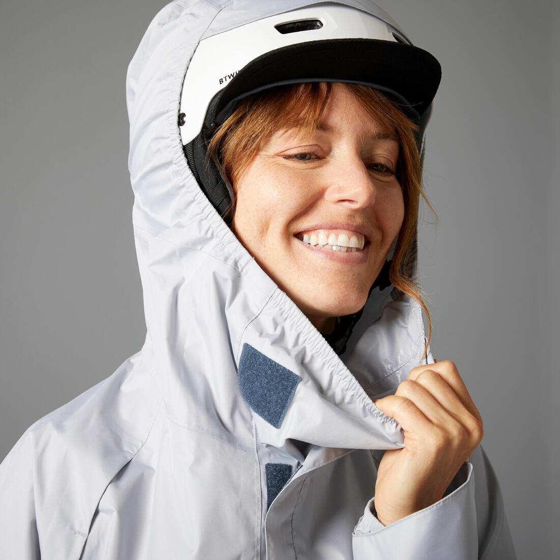 Poncho pluie vélo ville, visibilité de nuit, 540