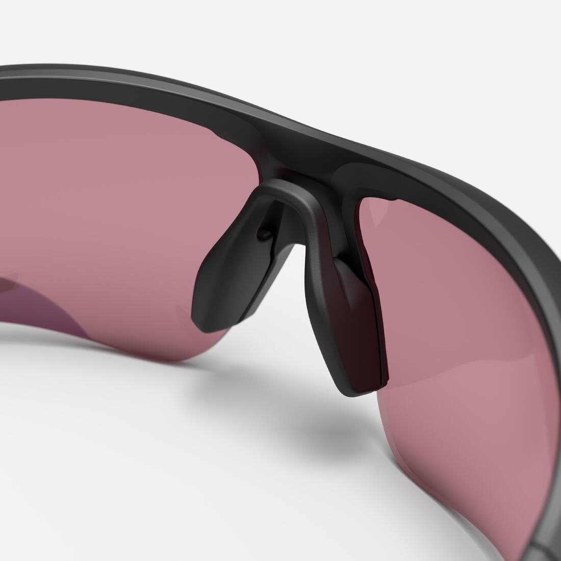 Lunettes de vélo adulte PERF 100 catégorie 3 HIGH DEFINITION noires