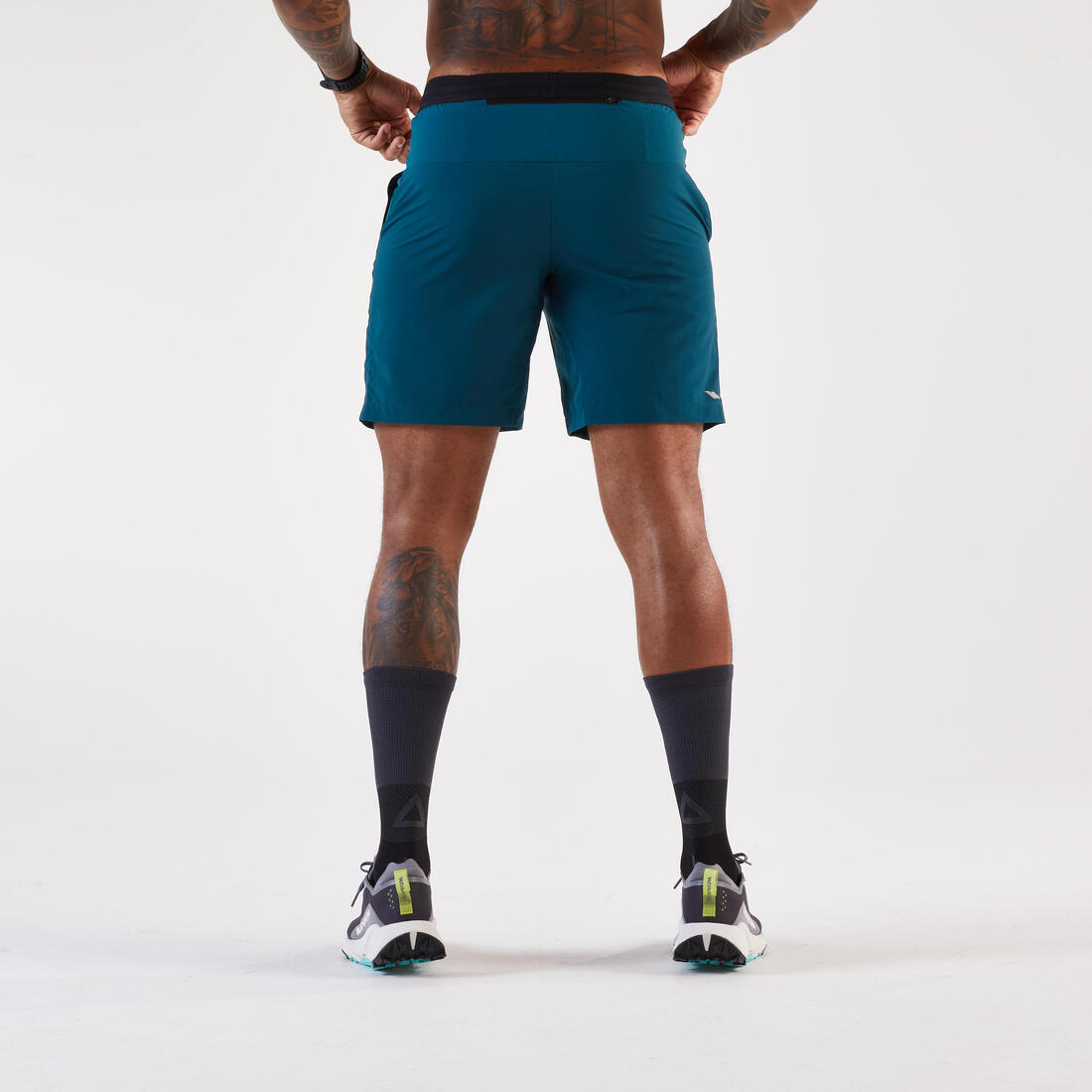 Short de running homme - kiprun run 500 dry