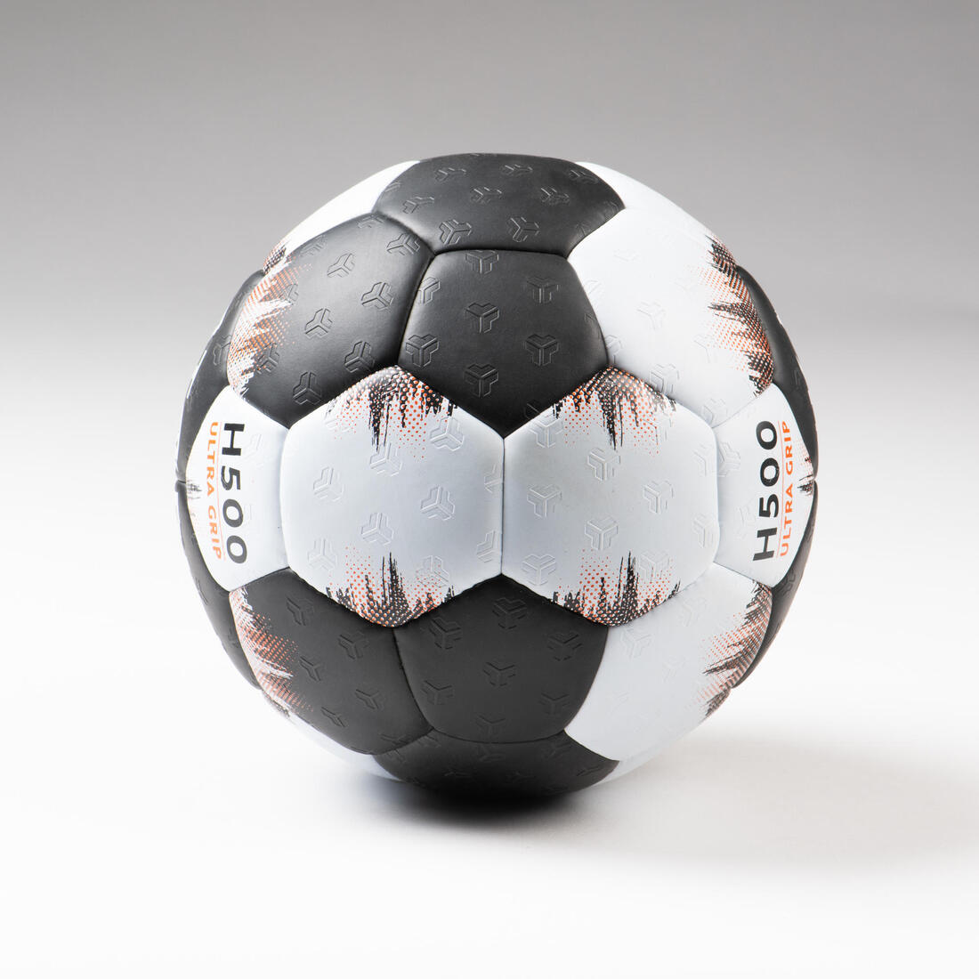 Ballon de handball taille 3 - hb500 hybride bleu/gris