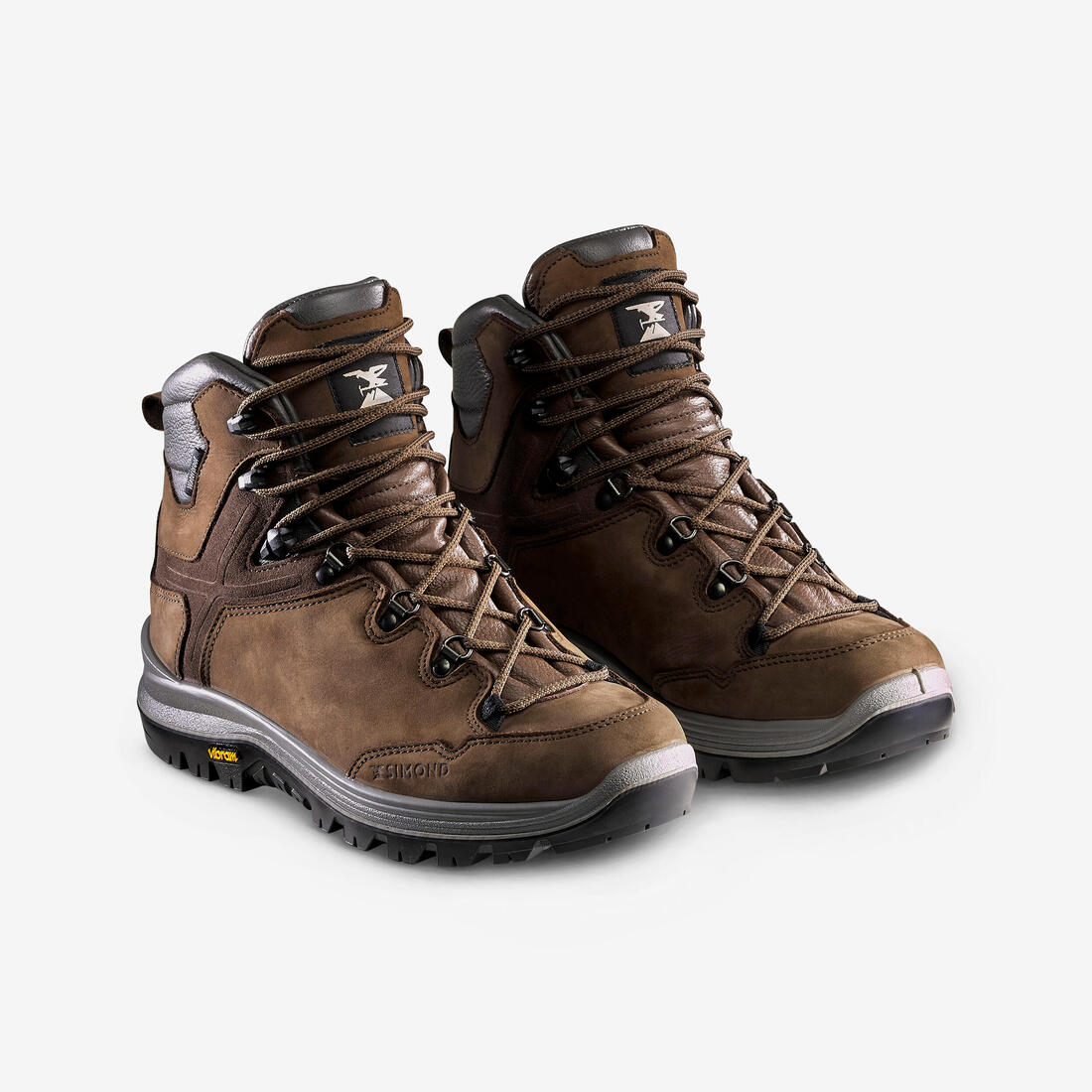 CHAUSSURES TREKKING CUIR IMPERMÉABLES - MT500 - HOMME HAUTE