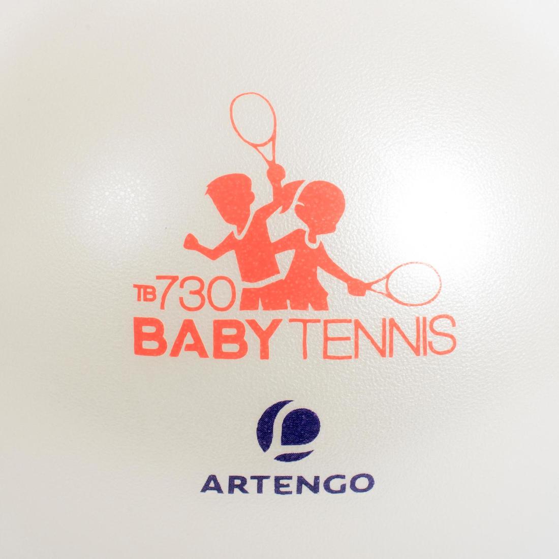 BALLE DE BABY TENNIS TB130 BLANCHE 26cm