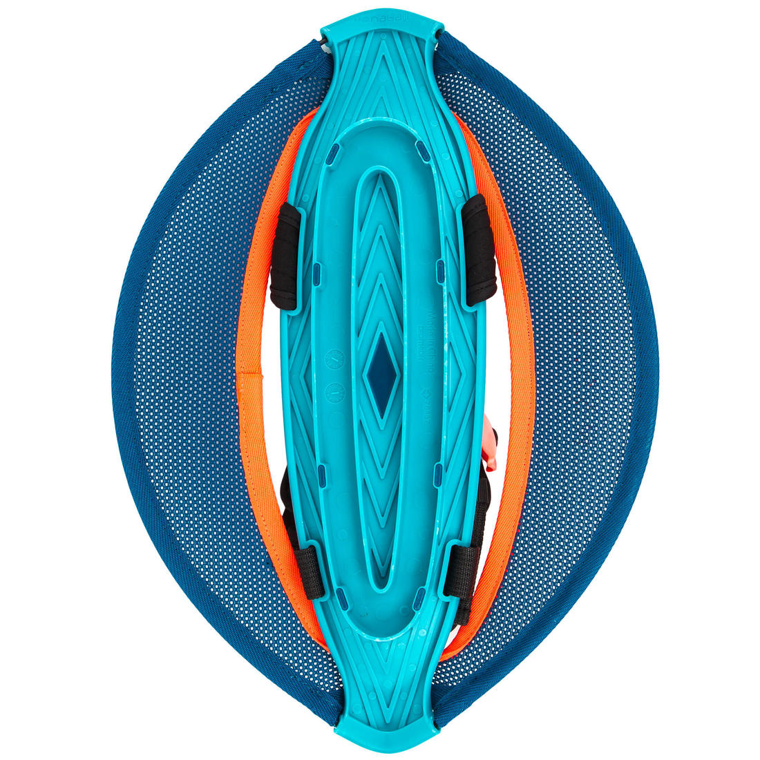 Paire d'haltères aquatiques Pullstep mesh  Aquagym bleu orange