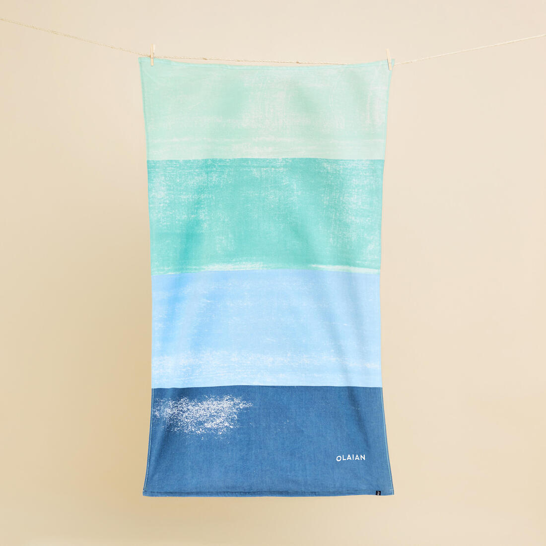 Serviette l print bora 145x85 cm