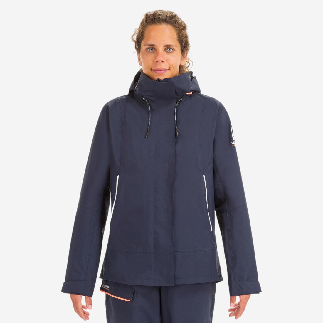 Veste imperméable coupe-vent - veste de pluie femme SAILING 300