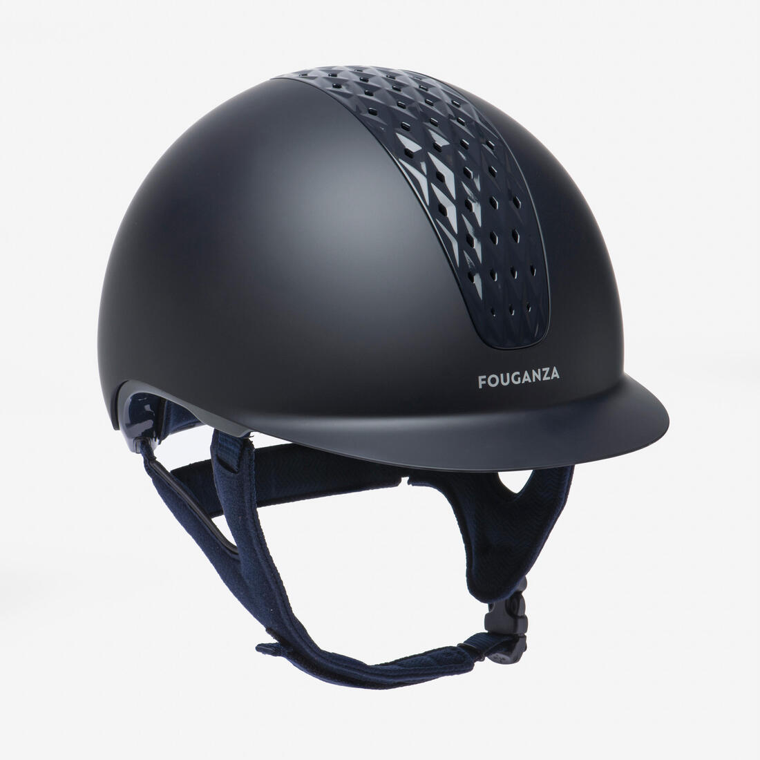 Casque équitation adulte et enfant - 520 noir mat
