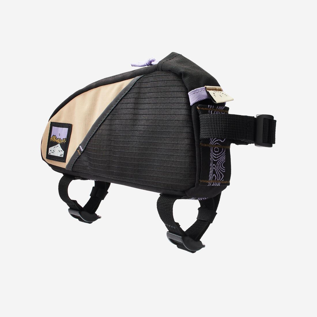 Sacoche velo top tube 1 litre bikepacking advt 500