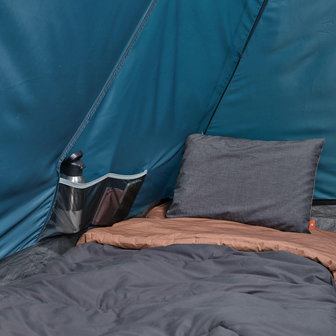 Tente de camping 6 places 3 chambres, Arpenaz 6.3