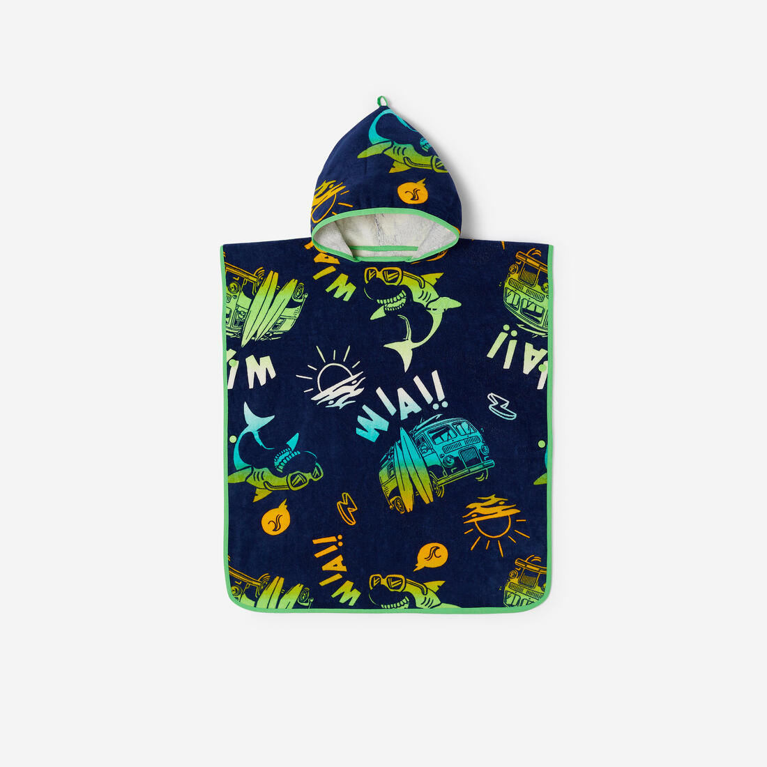 Poncho surf 500 junior (110 à 135 cm) surfy