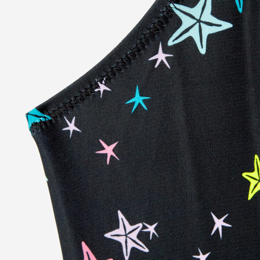 Maillot de bain 1 pièce jupette natation Fille - 100 Lila