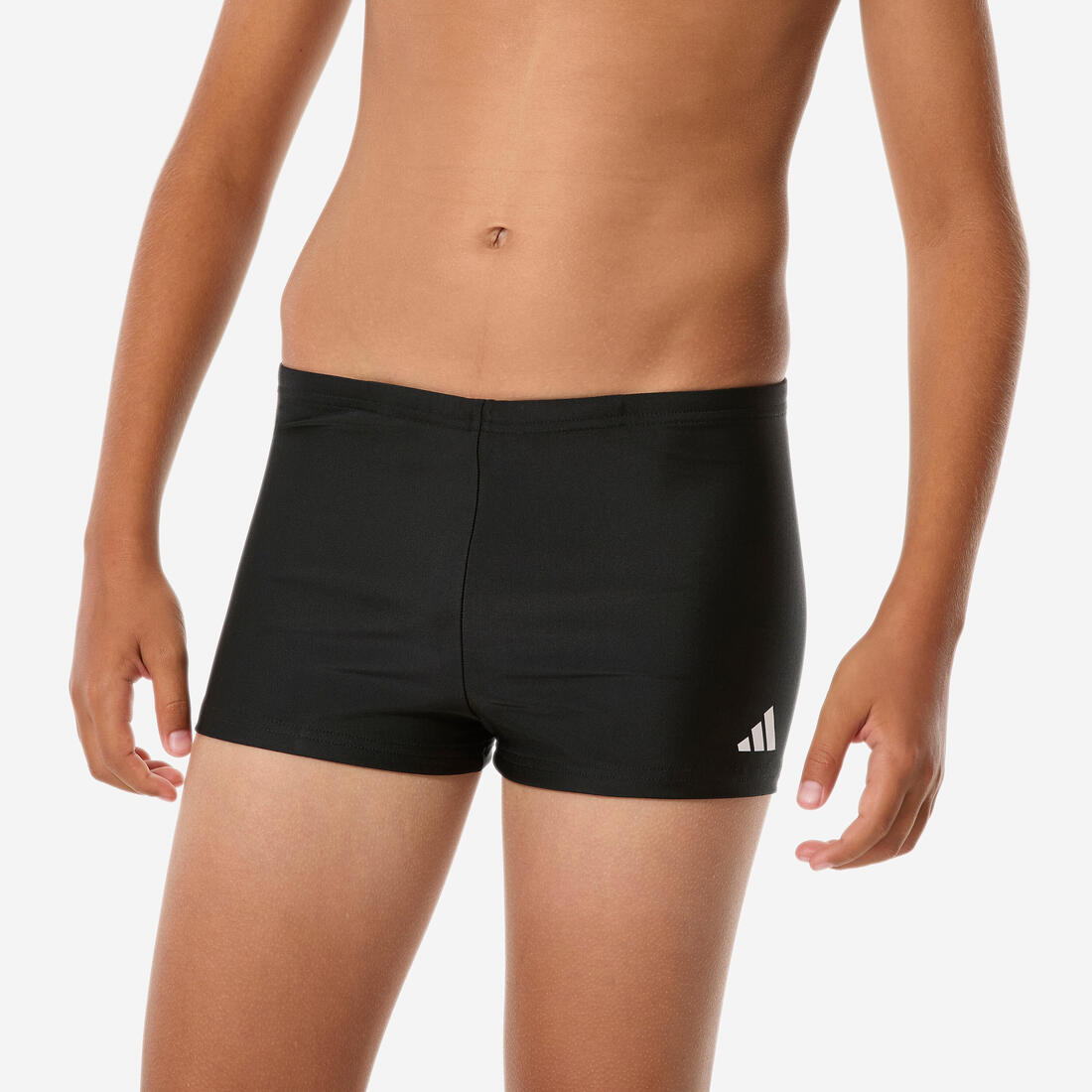 Boxer de bain natation garçon, noir