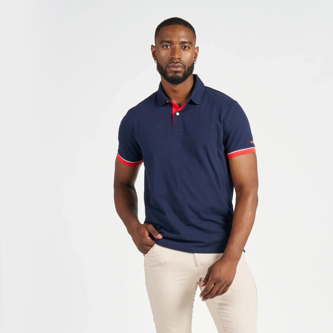 Polo manches courtes de voile homme,100