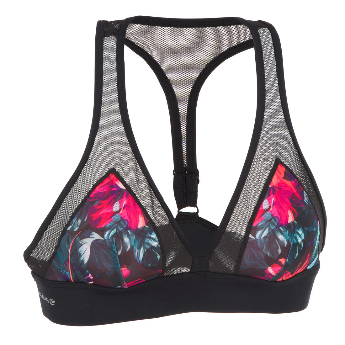 Haut de maillot de bain brassière de surf femme dos réglable ISA FOAMY – noir