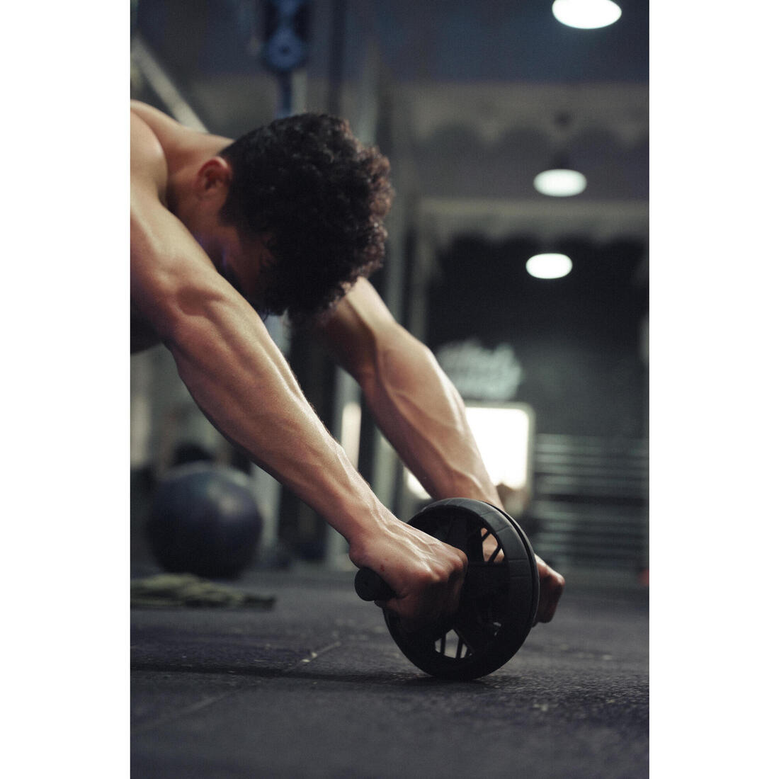 Roue abdominale musculation bi-mode, AB wheel