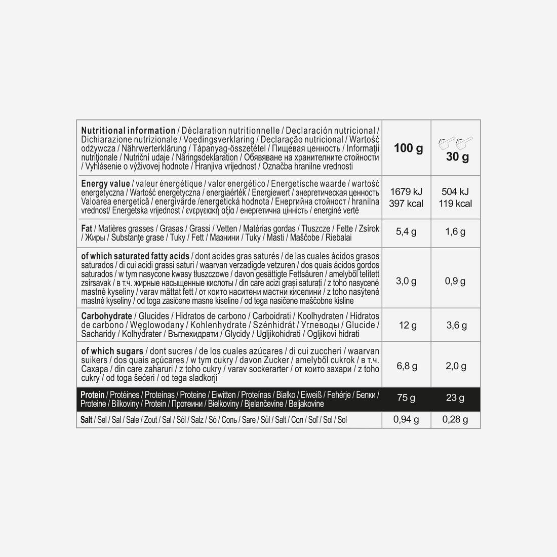 Whey protein gout neutre 900g