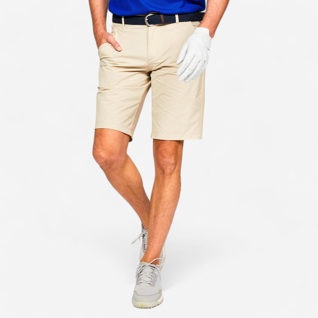 Short golf Homme - WW500 – beige lin