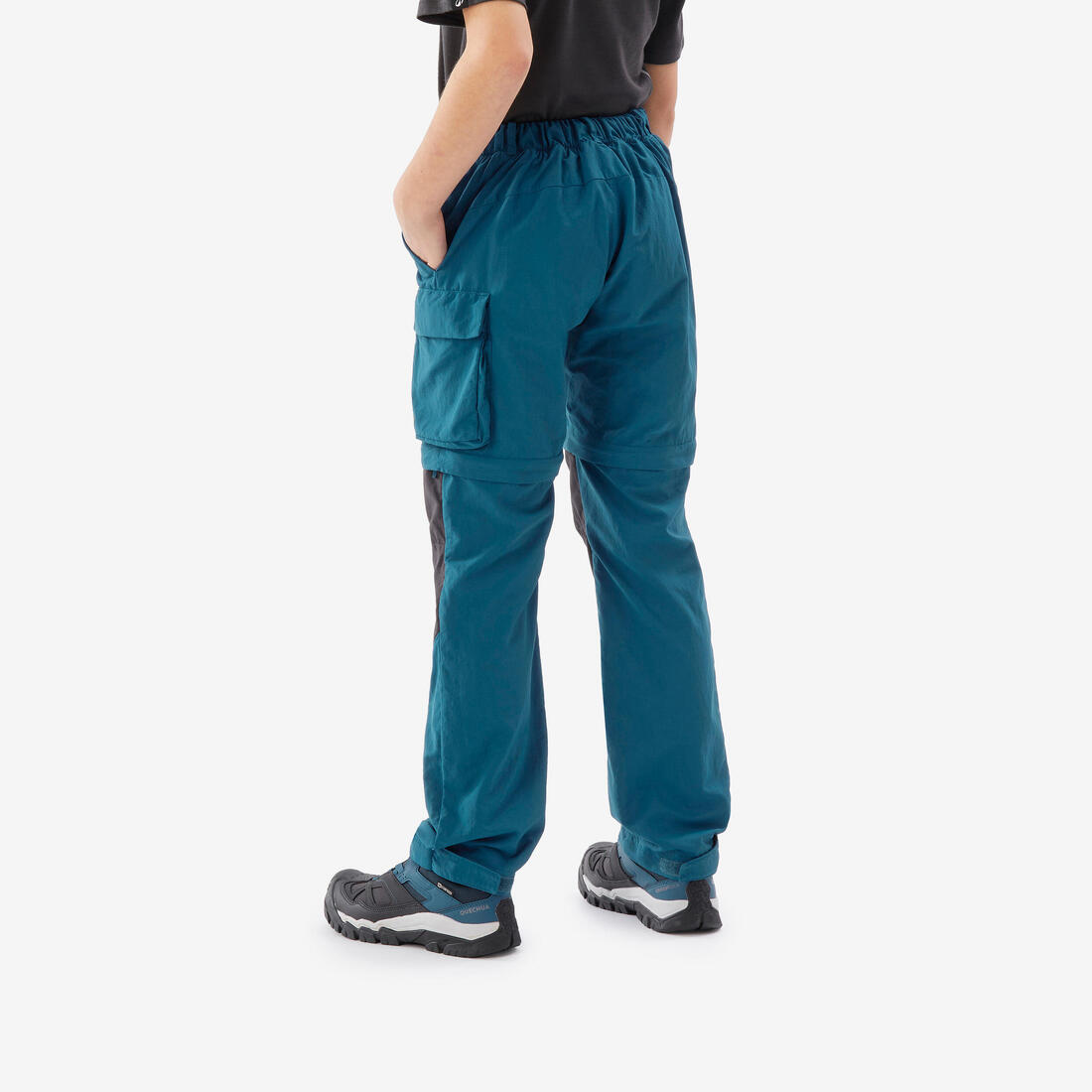 Pantalon modulable de randonnée enfant 7-15 ans, MH500