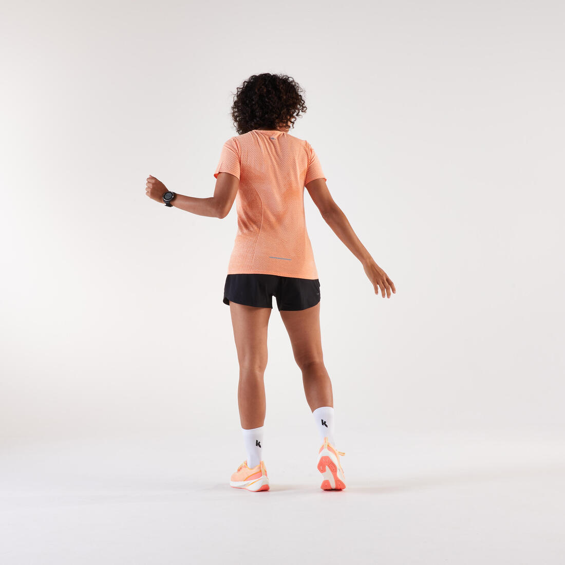 T-shirt de running Femme, Kiprun Run 500 Confort
