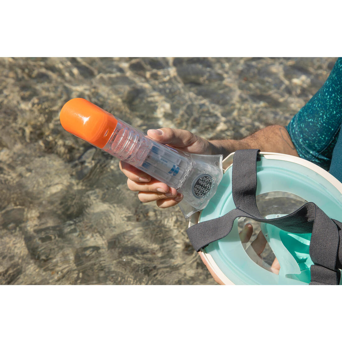 Kit de communication talkie-walkie pour masque Easybreath ADULTE (la paire).