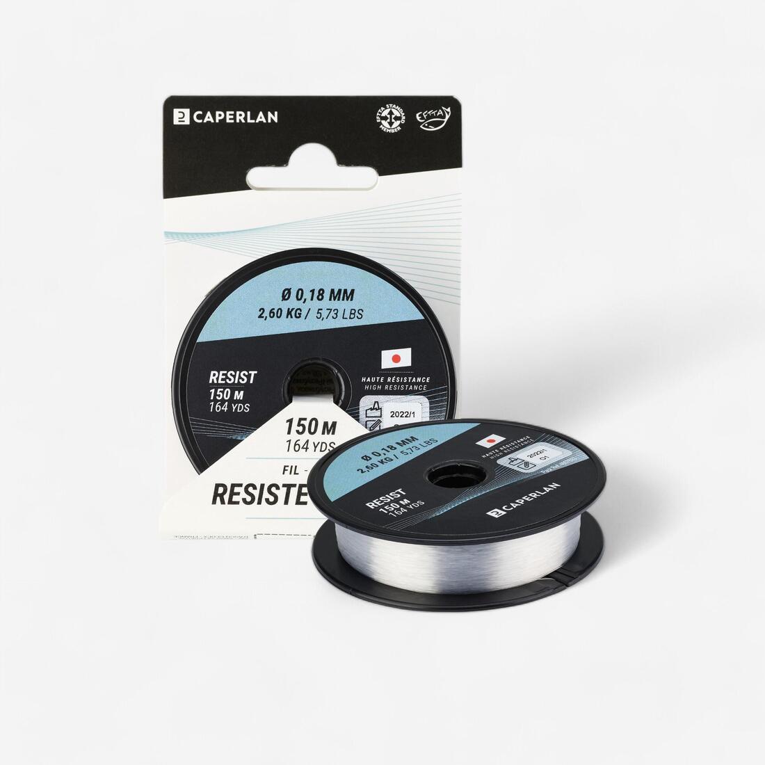 FIL DE PÊCHE LINE RESIST CRISTAL 150 M – 8353410
