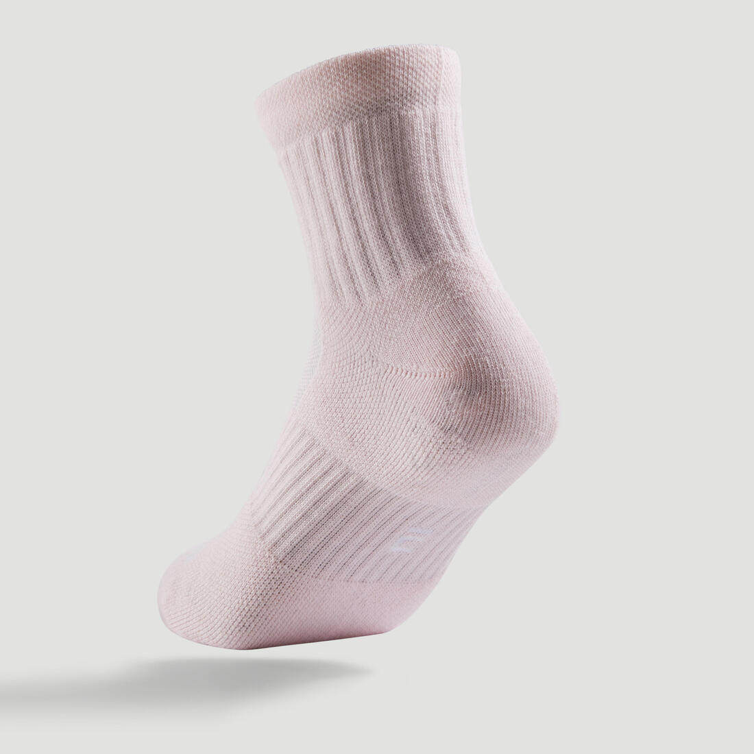 CHAUSSETTES DE SPORT ENFANT MI-HAUTES RS 500 LOT DE 3