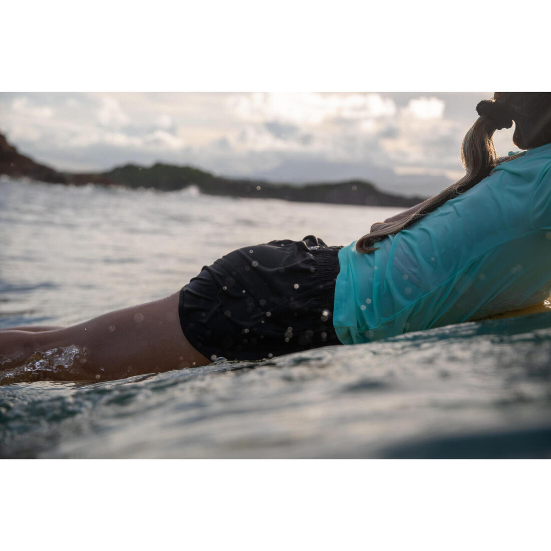short de bain surf Fille junior