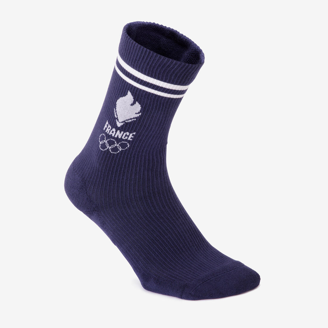 Chaussettes Equipe de France Olympique Adulte Mixte bleues – bleu acier