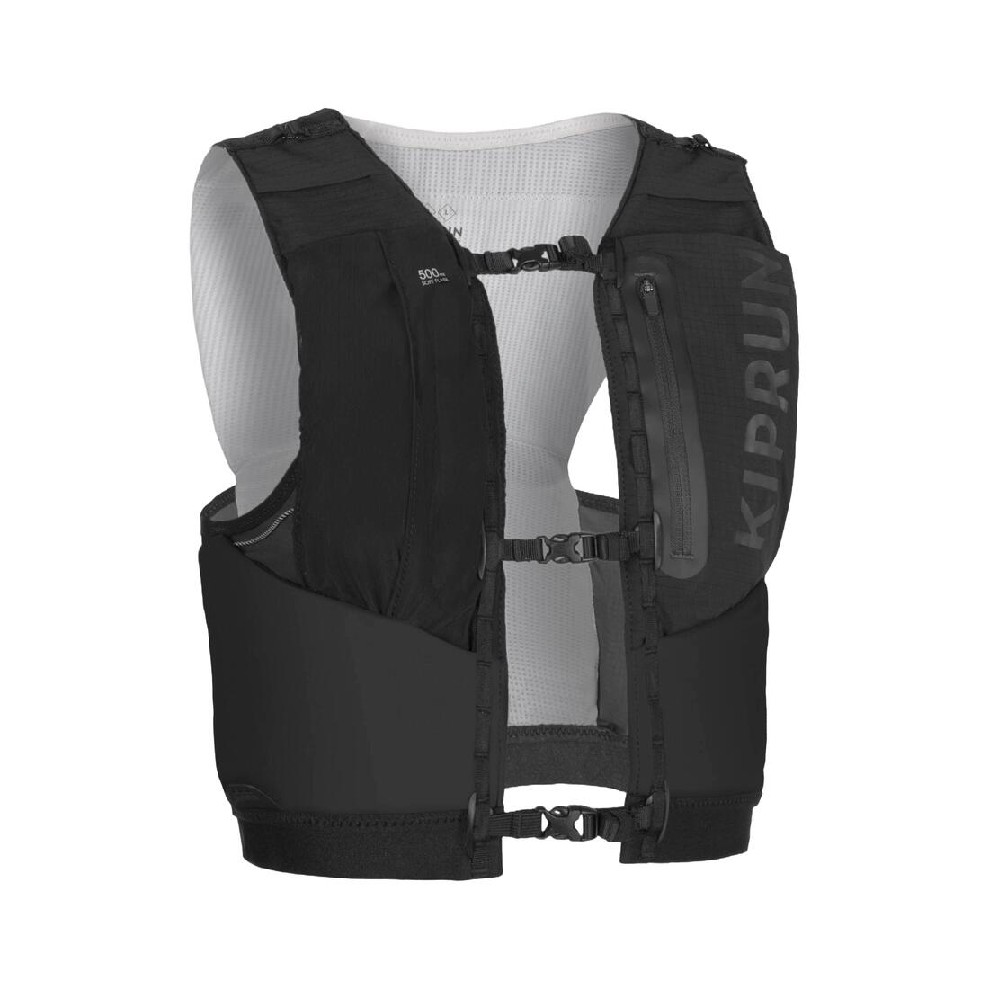 Gilet trail running compétition porte flasques mixte - KIPRUN 900 RACE 5L