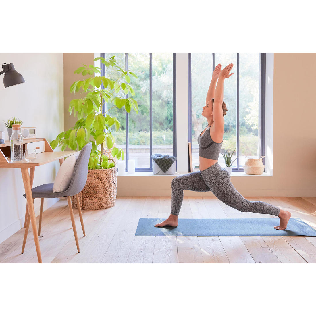 LEGGING 7/8 YOGA DYN SANS COUTURES CHINE