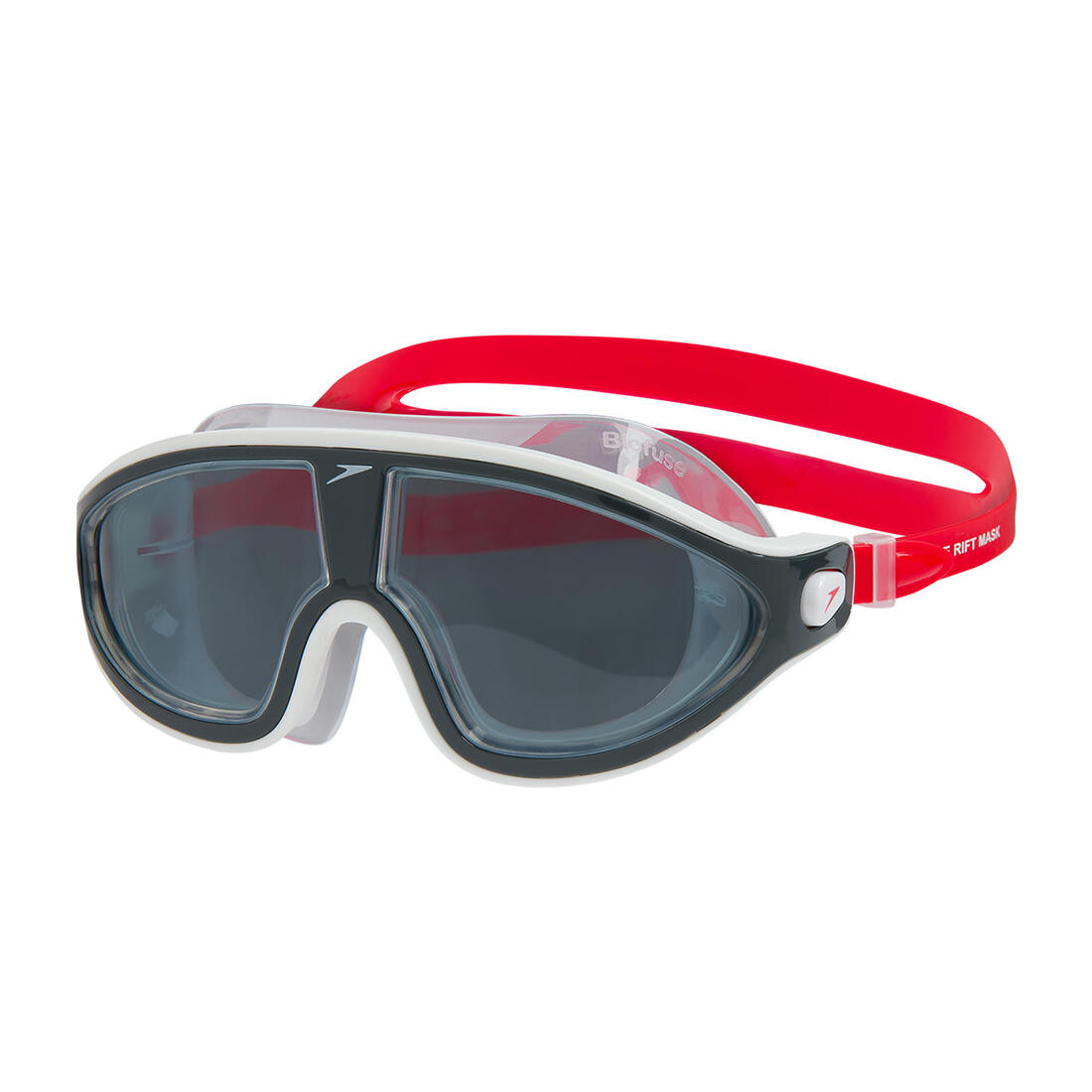 Masque de Natation SPEEDO RIFT Verres Fumés Rouge Gris
