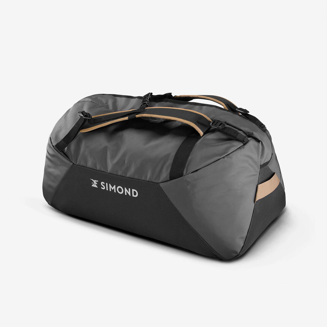 Sac de transport de trekking - 100L - DUFFEL 100 BASIC – gris carbone