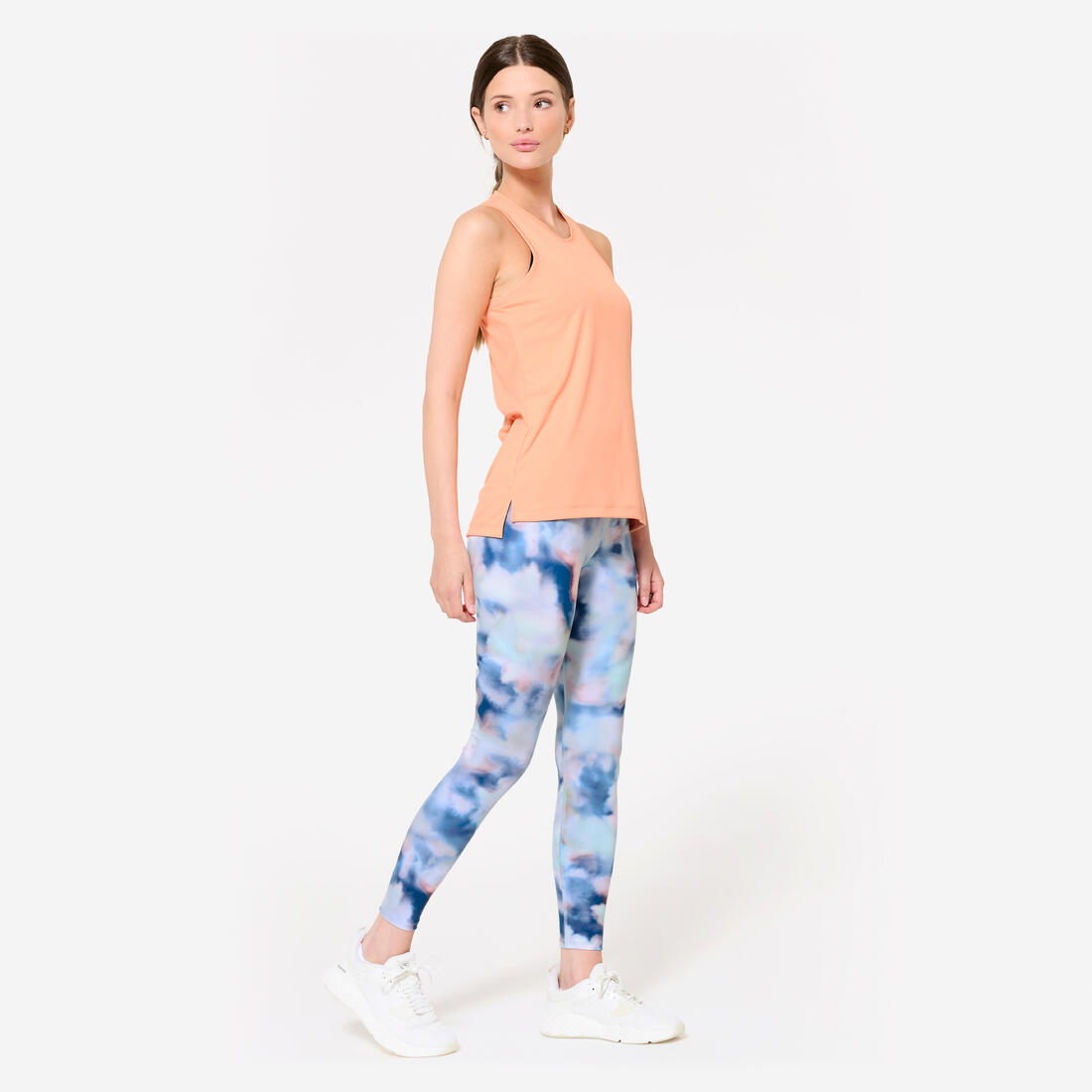Débardeur de fitness coupe droite femme