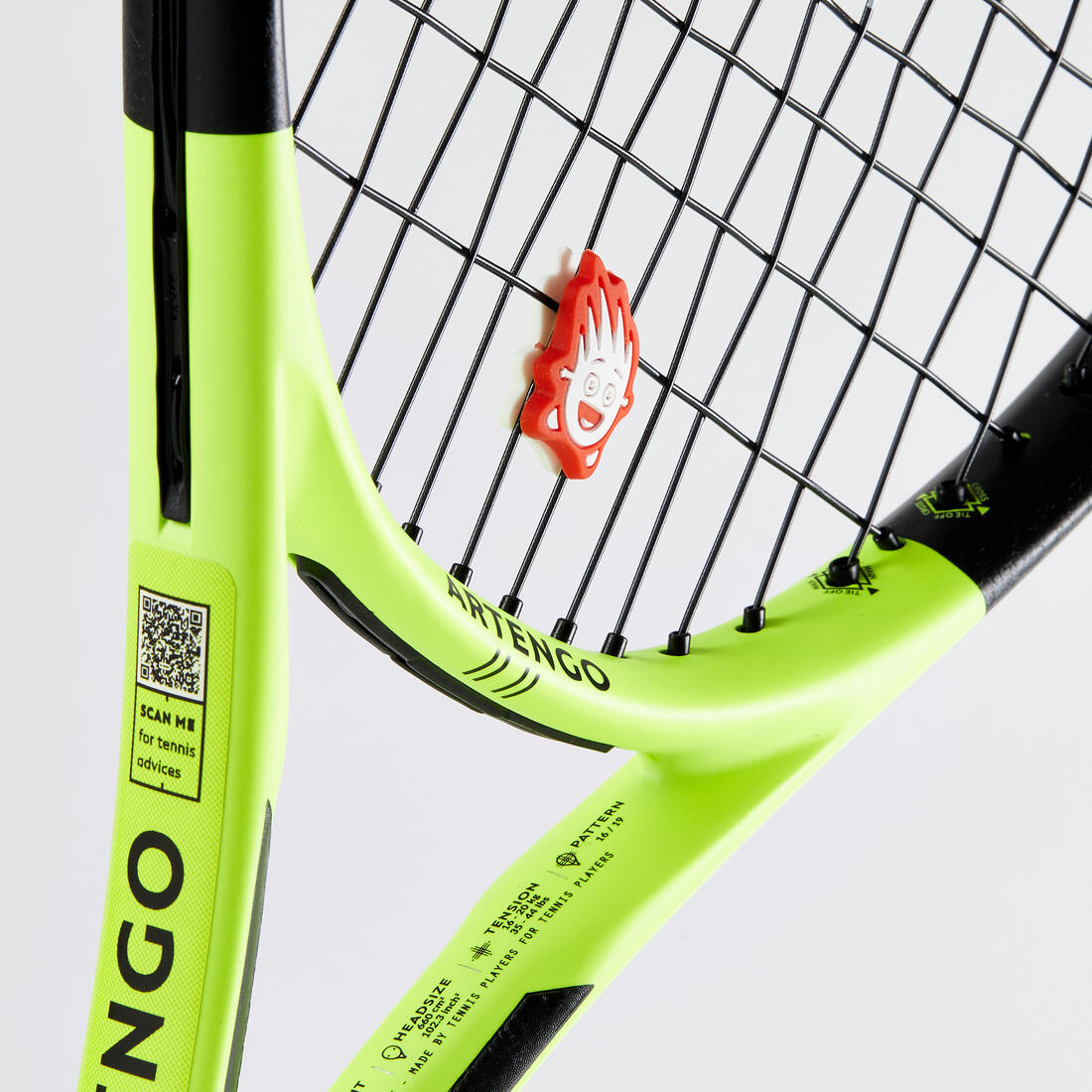 ANTIVIBRATEUR ARTENGO KIDS *3 rouge vert orange