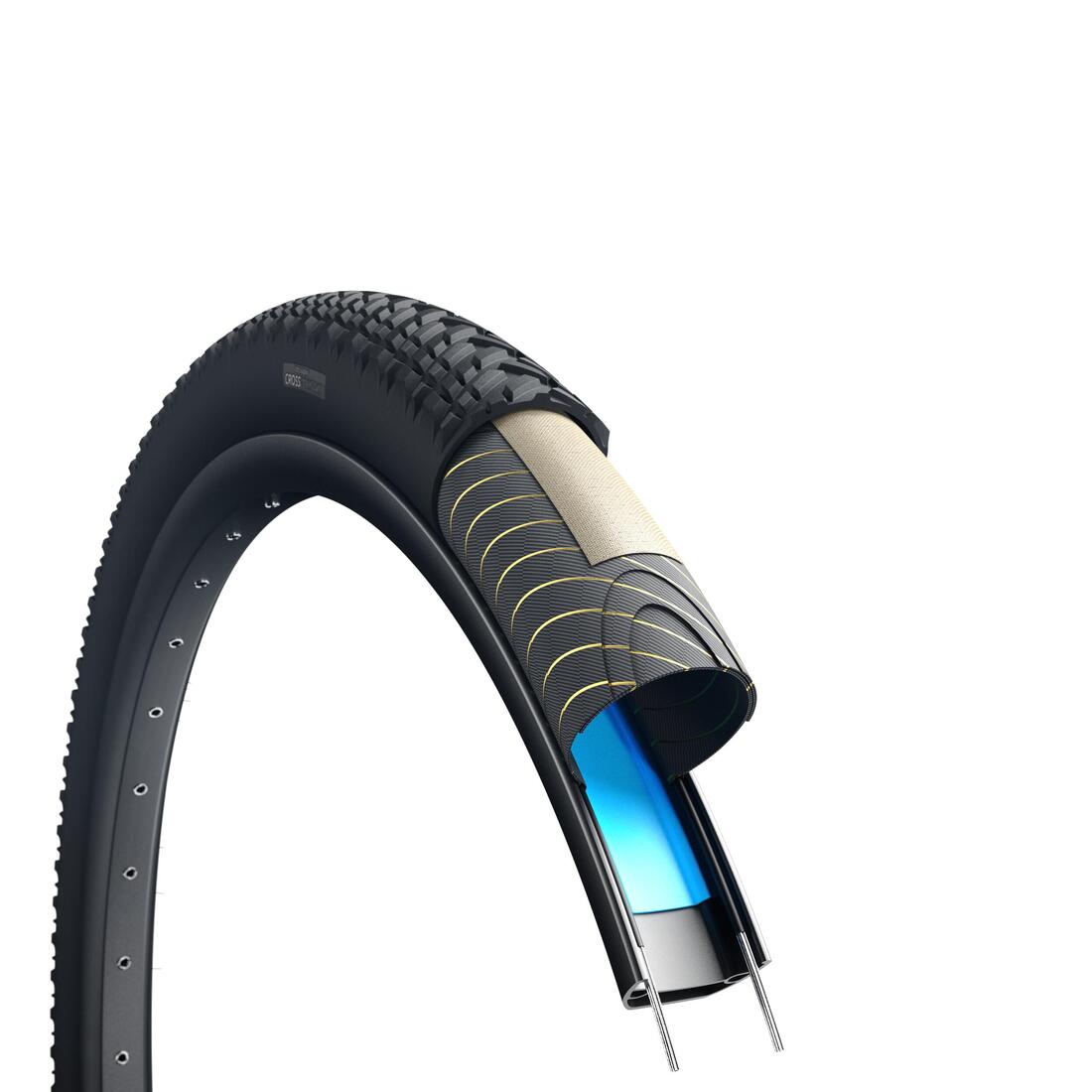 Pneu vélo tout chemin CrossProtect 26"x1.85" / 26"x47mm
