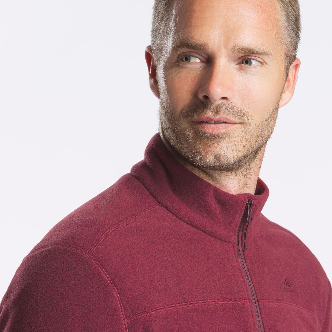 Polaire de randonnée montagne homme, MH100full zip