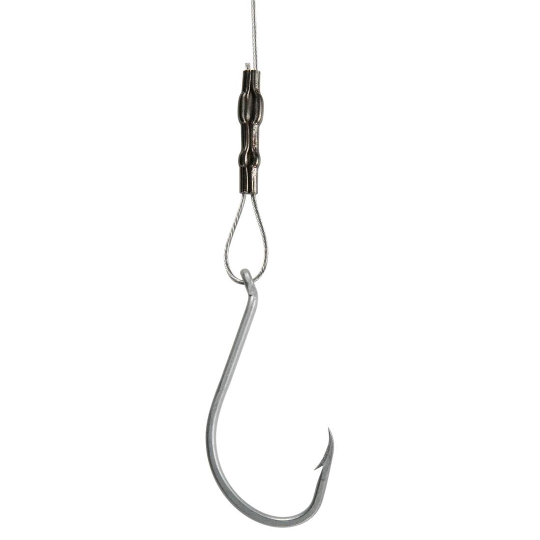 Bas de ligne resifight sw 7 simple 1/0 18kg 40 cm