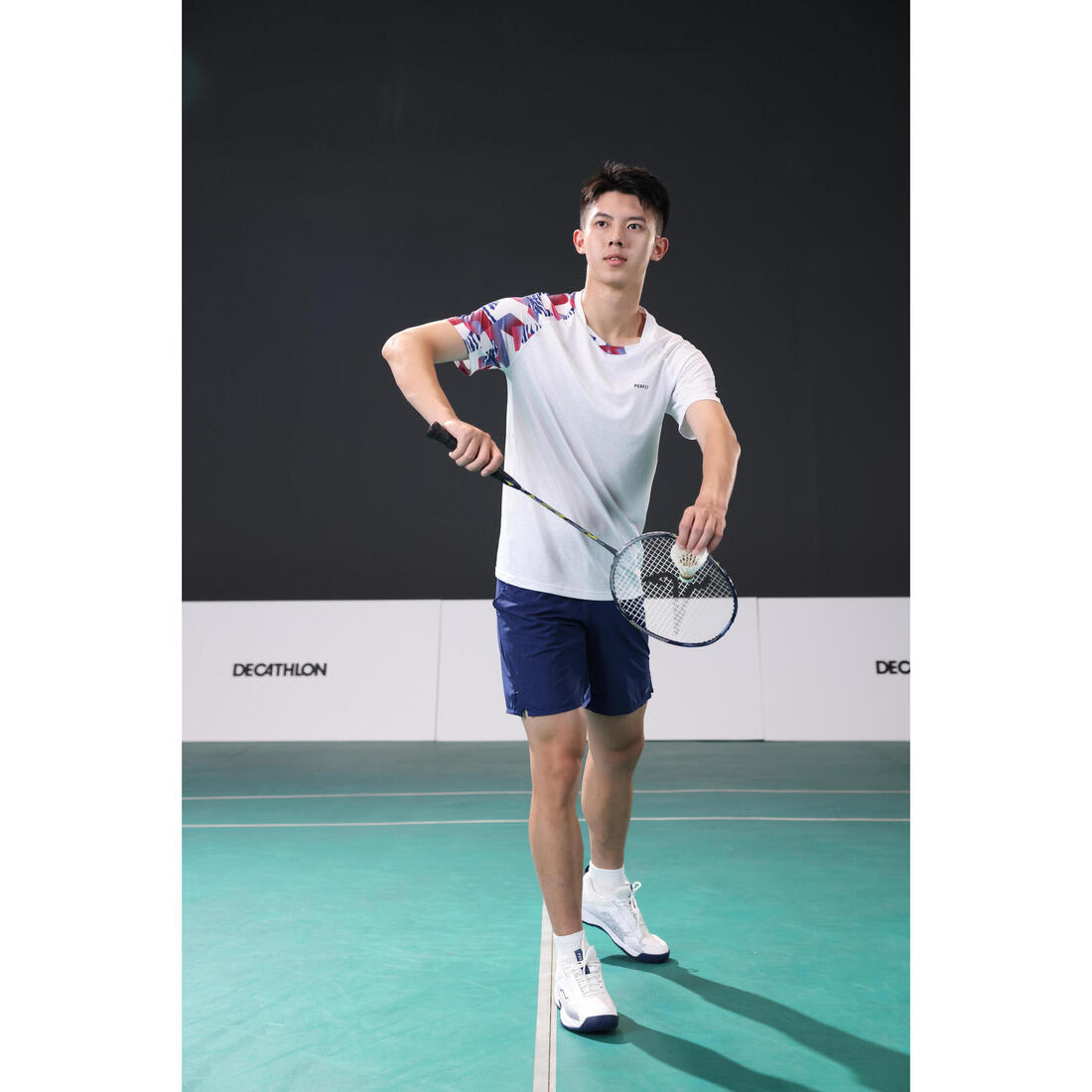 Chaussures de Badminton pour Homme BS Perform 590 - Blanc