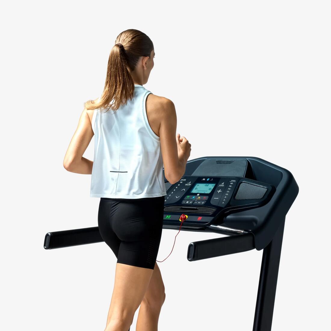 Tapis de course pliable et inclinable 18km/h, T900D