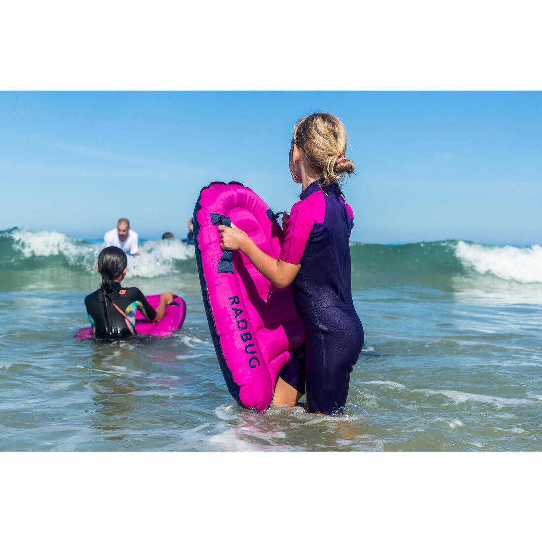 Bodyboard découverte gonflable enfant 4 ans-8 ans (15-25Kg)