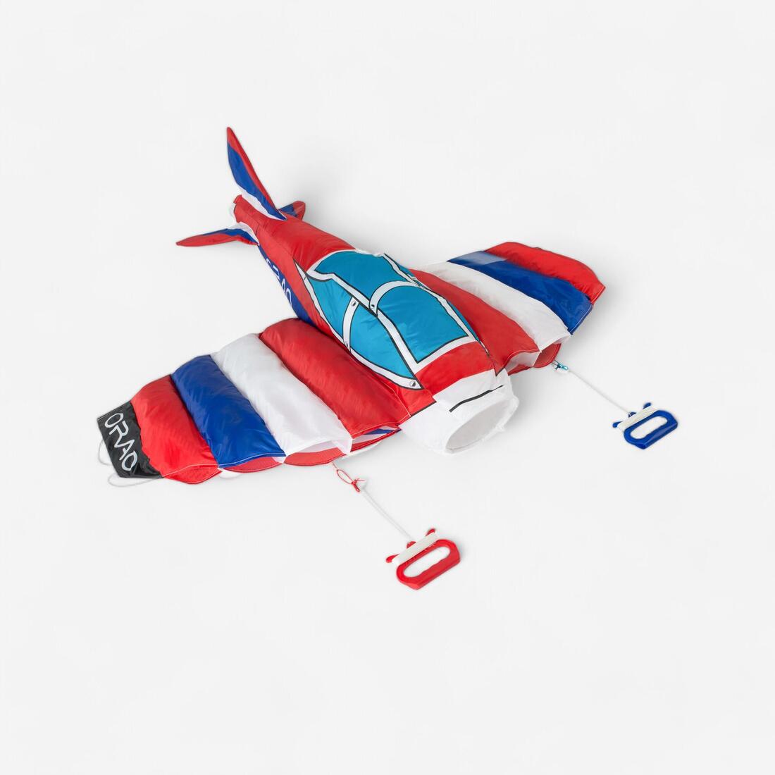 CERF- VOLANT PILOTABLE "3D PLANE170" pour enfants - coloris Voltige