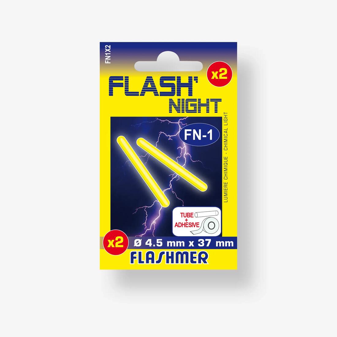 Bâton lumineux STICK LIGHT 4.5mm x2 pêche en mer