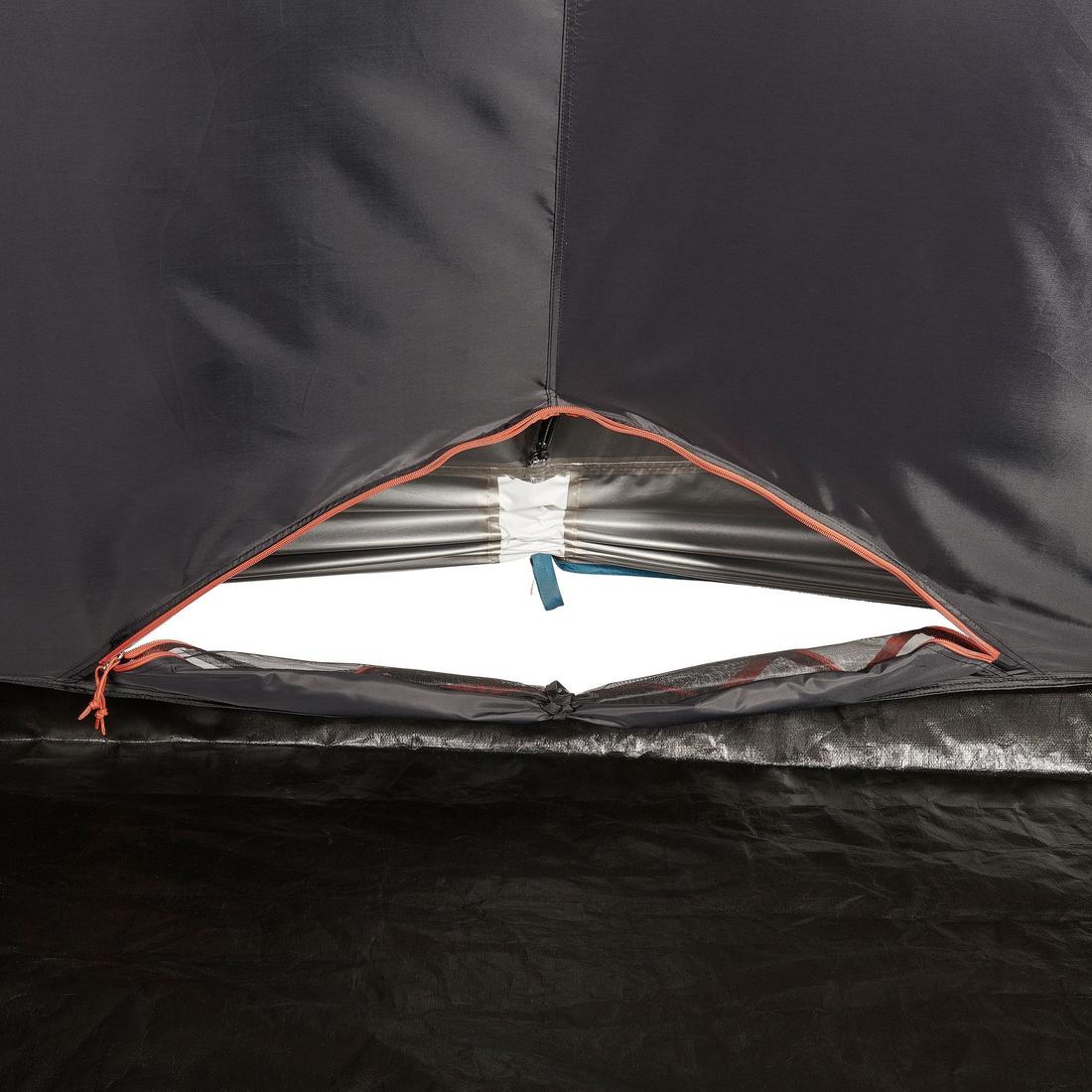 Tente de camping gonflable 4 places 2 chambres, Fresh & Black, Air Seconds 4.2