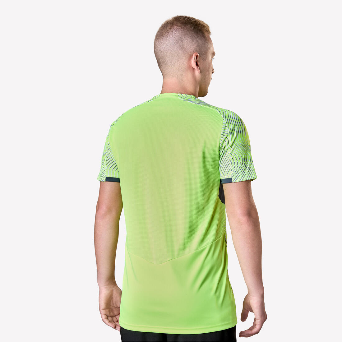 MAILLOT DE FOOTBALL ADULTE MANCHES COURTES VIRALTO TOPO ROSE FLUO &