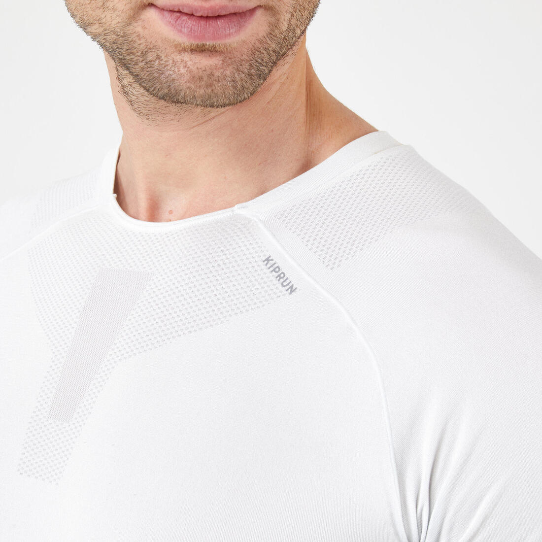 T-SHIRT RUNNING HOMME RESPIRANT KIPRUN SKINCARE ARDOISE