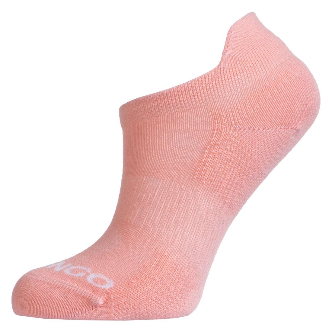 CHAUSSETTES TENNIS ENFANT BASSES ARTENGO RS 160 GRIS LOT DE 3