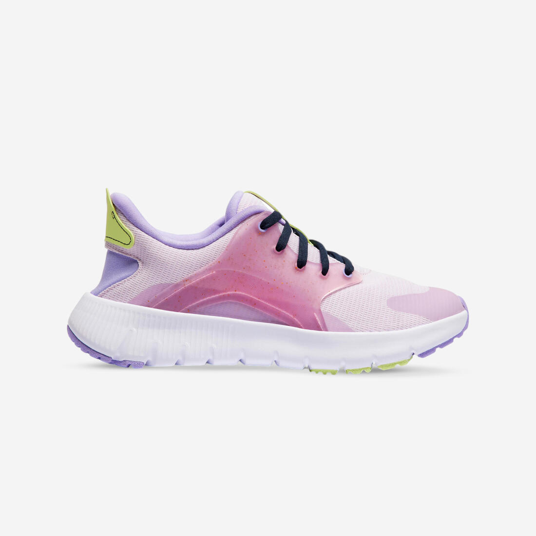 Baskets de marche pieds standards femme, SW500.1 – mauve pastel